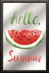 18315 Spiegelbild Summer Melone (20x30cm) Nitsche