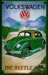 25792 Blechschild Automobilia VW beetle (20x30cm) Nitsche