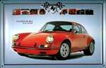26054 Blechschild Automobilia Porsche 911 St (30x20cm) Nitsche