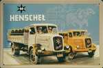 26408 Blechschild Automobilia Henschel LKW (30x20cm) Nitsche