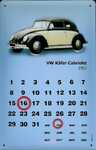 26470 Blechschild Automobilia VW Cabrio 1952 Kalender (20x30cm) Nitsche