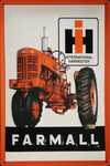 26504 Blechschild Automobilia Traktor Farmall (20x30cm) Nitsche