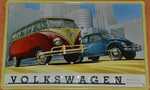 26956 Blechschild Automobilia VW Bulli & Kaefer (30x20cm) Nitsche