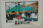 26438 Blechschild Geographie Berlin Twice a day (30x20cm) Nitsche