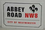 26757 Blechschild Geographie Abbey Road (30x20cm) Nitsche