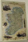 26926 Blechschild Geographie Landkarte Ireland (20x30cm) Nitsche