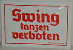 26750 Blechschild Sonstiges Swing tanzen verboten (30x20cm) Nitsche