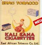 25981 Blechschild Tabak Shag Tobacco (30x40cm) Nitsche