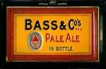 25536 Blechschild Getraenke alkoholisch Bass & Co (30x20cm) Nitsche