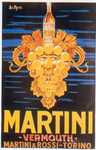 25855 Blechschild Getraenke alkoholisch Martini Traube (40x60cm) Nitsche