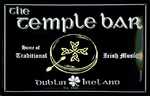 26068 Blechschild Getraenke alkoholisch Temple Bar Music (30x20cm) Nitsche