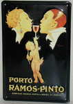 26574 Blechschild Getraenke alkoholisch Ramos Pinto Portwein (20x30cm) Nitsche