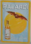 26736 Blechschild Getraenke alkoholisch Baccardi Fledermaus (20x30cm) Nitsche