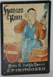 26805 Blechschild Getraenke alkoholisch Hansen Rum (20x30cm) Nitsche