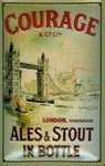 25277 Blechschild Getraenke Bier Coursage Towerbridge (20x30cm) Nitsche