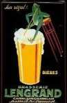25395 Blechschild Getraenke Bier Lengrand (20x30cm) Nitsche