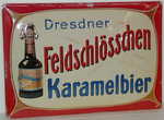 25729 Blechschild Getraenke Bier Feldschloesschen Karamelbier (40x30cm) Nitsche