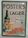 26206 Blechschild Getraenke Bier Fosters Lager Lobster (20x30cm) Nitsche
