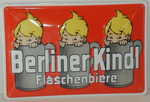 26838 Blechschild Getraenke Bier Berliner Kindl (30x20cm) Nitsche