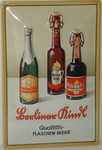 26881 Blechschild Getraenke Bier Berliner Kindl Buegelbierflaschen (20x30cm) Nitsche