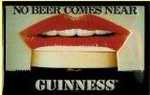 25462 Blechschild Guinness Mund (30x20cm) Nitsche