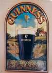 25766 Blechschild Guinness Glas (30x40cm) Nitsche