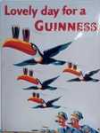 25768 Blechschild Guinness fliegende Pelikane (30x40cm) Nitsche