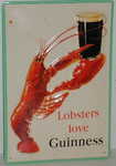 26264 Blechschild Guinness Lobster (20x30cm) Nitsche