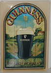 26268 Blechschild Guinness Glas (20x30cm) Nitsche