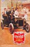 25612 Blechschild Getraenke Coca Cola Oldtimer (40x60cm) Nitsche
