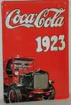 25618 Blechschild Getraenke Coca Cola Truck (20x30cm) Nitsche