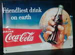 25628 Blechschild Getraenke Coca Cola Weltkugel (30x20cm) Nitsche