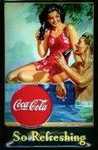25644 Blechschild Getraenke Coca Cola Refreshing (20x30cm) Nitsche