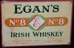 25987 Blechschild Getraenke Whisky Egans Whisky (30x20cm) Nitsche