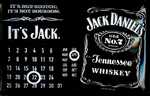 26024 Blechschild Getraenke Whisky J D Calendar (30x20cm) Nitsche