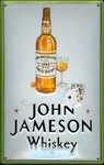 26027 Blechschild Getraenke Whisky Jameson Karten (20x30cm) Nitsche