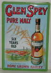 26224 Blechschild Getraenke Whisky Glen Spey Whisky (20x30cm) Nitsche