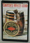 26486 Blechschild Getraenke Whisky Carters White Lead (20x30cm) Nitsche
