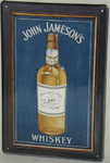26573 Blechschild Getraenke Whisky Jameson Whisky Flasche (20x30cm) Nitsche