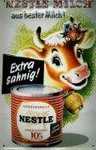 25279 Blechschild Kueche Lebensmittel Nestle Kuh (20x30cm) Nitsche