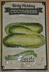 26972 Blechschild Kueche Lebensmittel Cucumber (20x30cm) Nitsche