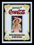 18188 Spiegelbild Coca Cola Dame beige (20x30cm) Nitsche
