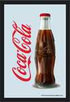 18191 Spiegelbild Coca Cola Flasche neu (20x30cm) Nitsche