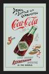 18197 Spiegelbild Coca Cola Flasche 5c (20x30cm) Nitsche