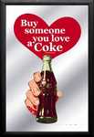 18216 Spiegelbild Coca Cola Buy a Coke (20x30cm) Nitsche