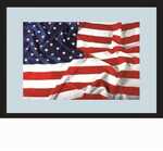 18485 Spiegelbild Flagge US (30x20cm) Nitsche
