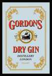18447 Spiegelbild Gordons Gin (20x30cm) Nitsche