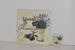 42522 Tischset Lavendel (28x28 & 9x9cm) Nitsche
