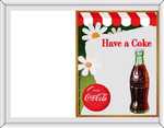 18812 Fotorahmen Coca Cola Daisies Nitsche