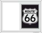 18860 Fotorahmen Route 66 Emblem Nitsche
